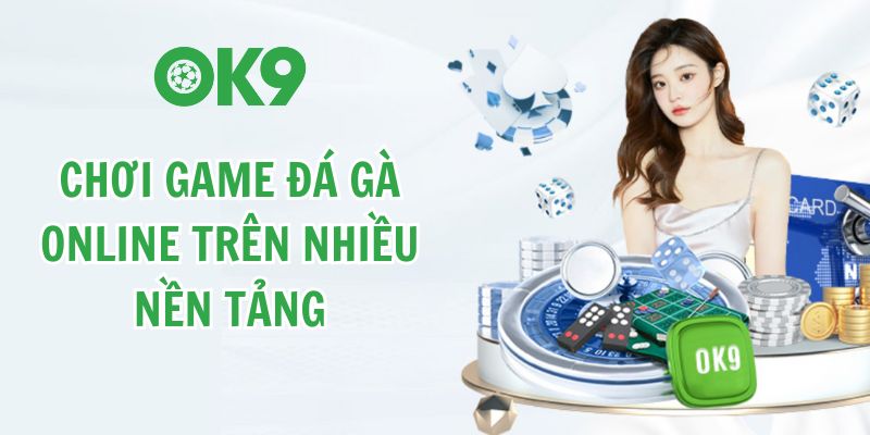 Chơi game đá gà online trên nhiều nền tảng